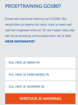 Een duidelijke call-to-action